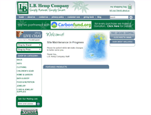 Tablet Screenshot of lbhempco.com
